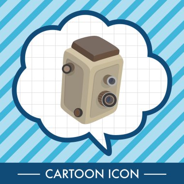 kamera Tema öğeleri vektör, eps