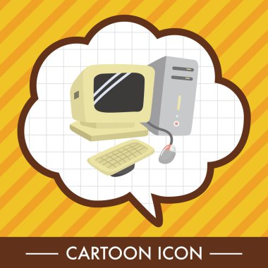 bilgisayar Tema öğeleri vektör, eps