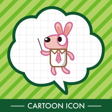 hayvan tavşan alt çizgi film Tema öğeleri