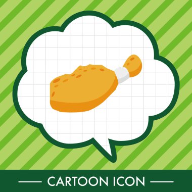 hızlı yiyecek tavuk Tema öğeleri