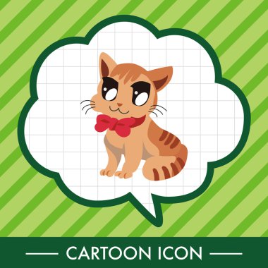 hayvan kedi çizgi film Tema öğeleri