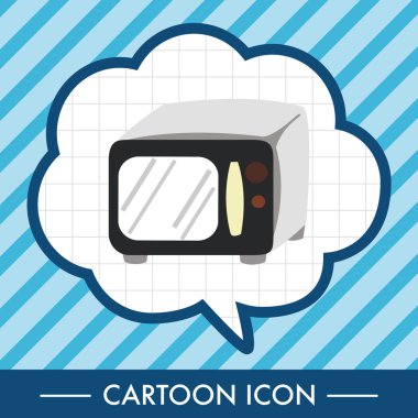 Ev aletleri Tema mikrodalga öğeleri