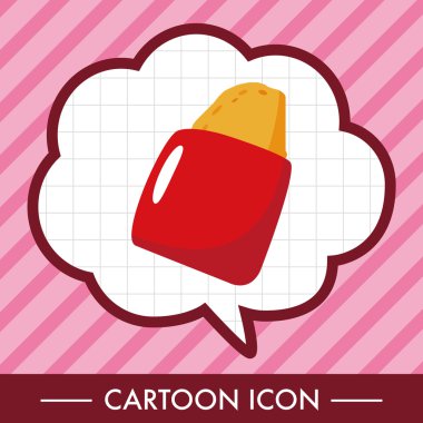 hızlı yiyecek hashbrown Tema öğeleri