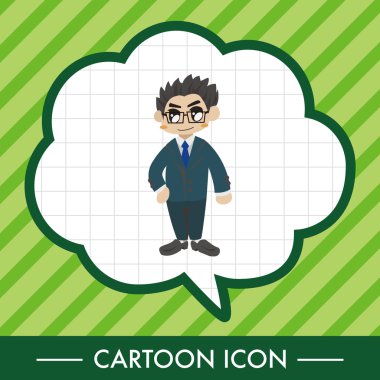 Ofis çalışanları Tema öğeleri 