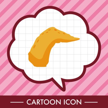 hızlı yiyecek tavuk Tema öğeleri