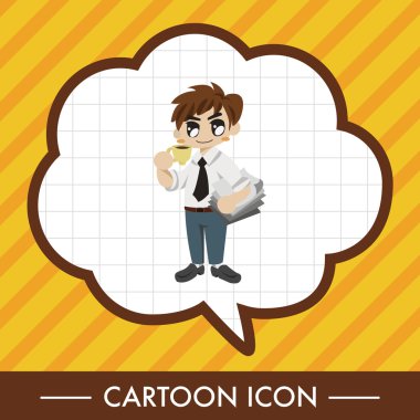 Ofis çalışanları Tema öğeleri 