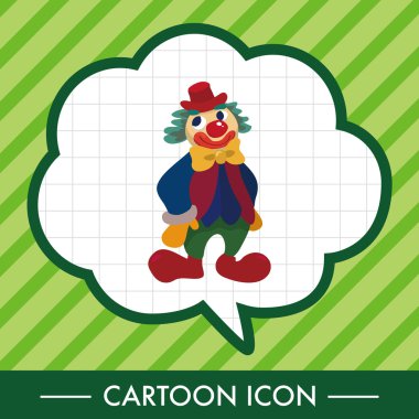 sirk palyaço Tema öğeleri