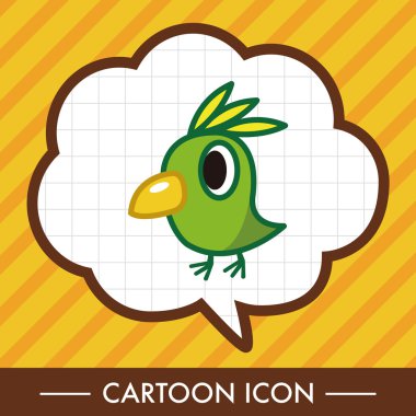 kuş çizgi film Tema öğeleri