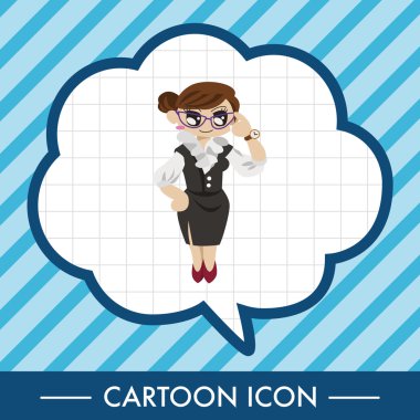 Ofis çalışanları Tema öğeleri 