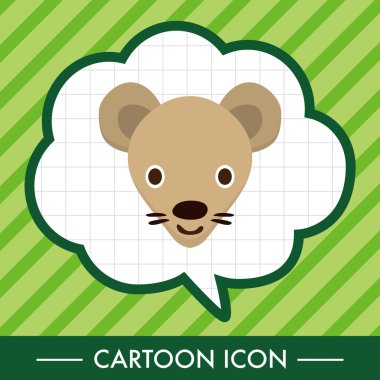 hayvan fare çizgi film Tema öğeleri