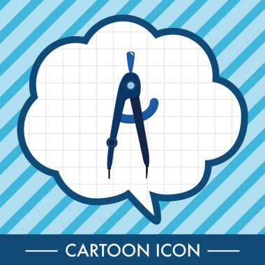 İleti örneği Tema öğeleri pergel 