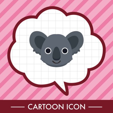 hayvan koala çizgi film Tema öğeleri