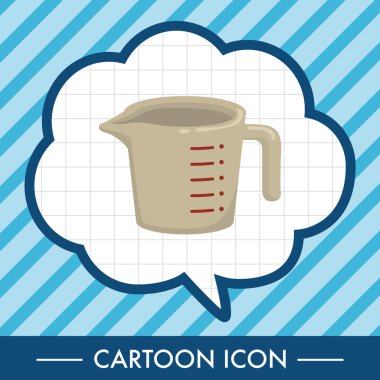 mutfak eşyaları Kupası tema öğeleri ölçme