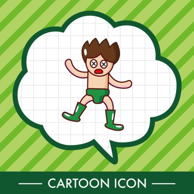 Güreşçi Tema öğeleri 