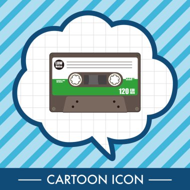 Audio thema elementen vector, eps