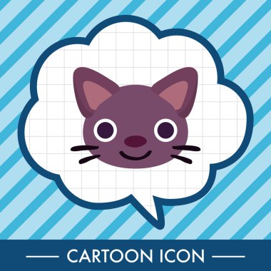 hayvan kedi çizgi film Tema öğeleri