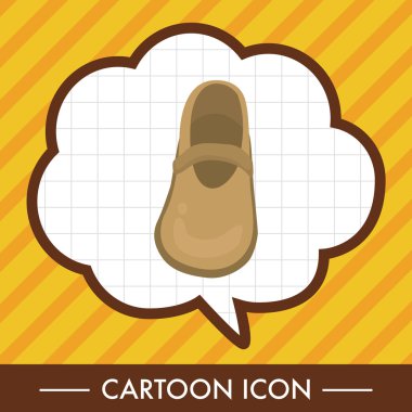 Ayakkabı tarzı tema öğeleri vektör, eps