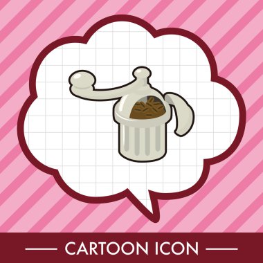 kahve makinesi Tema öğeleri taşlama