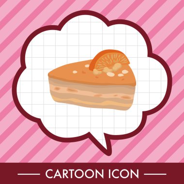 Dekorasyon kek Tema öğeleri vektör, eps10