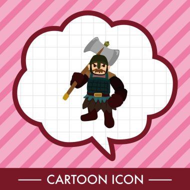 Şövalye Tema öğeleri vektör, eps