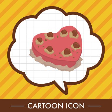 Dekorasyon kek Tema öğeleri vektör, eps10