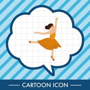 dansçı Tema öğeleri vektör, eps