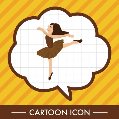 dansçı Tema öğeleri vektör, eps