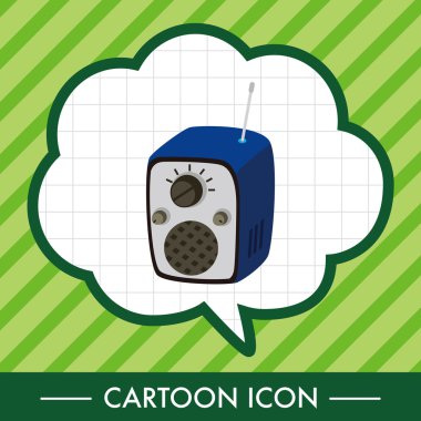 radyo Tema öğeleri vektör, eps