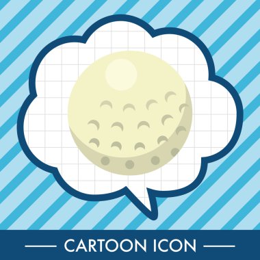 Golf ekipman Tema öğeleri