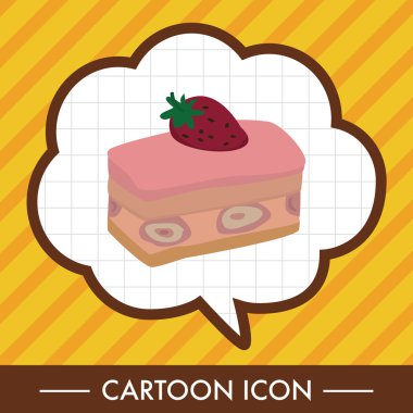 Dekorasyon kek Tema öğeleri vektör, eps10