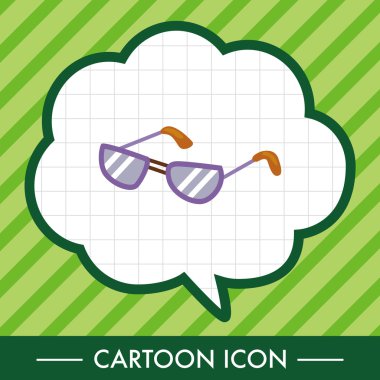 gözlük Tema öğeleri vektör, eps