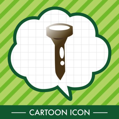 Golf ekipman Tema öğeleri