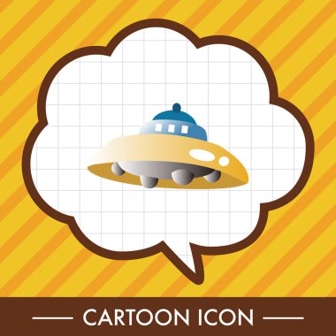 Uzay ufo Tema öğeleri