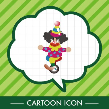 sirk palyaço Tema öğeleri