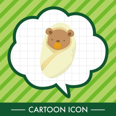 ayı Tema öğeleri vektör, eps