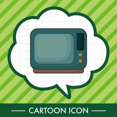 Ev aletleri Tema mikrodalga öğeleri