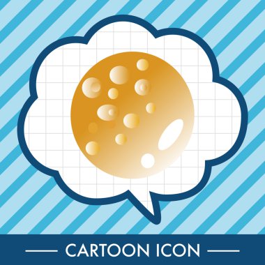 Uzay planet Tema öğeleri