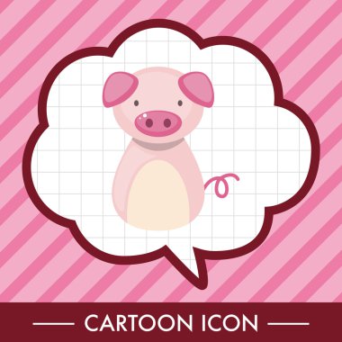 Çince Zodyak domuz Tema öğeleri