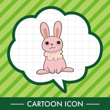 hayvan tavşan çizgi film Tema öğeleri