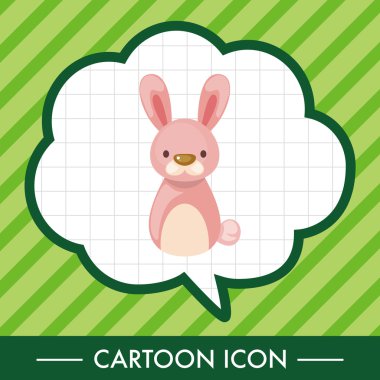 Çince Zodyak tavşan Tema öğeleri