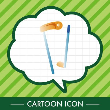 Golf ekipman Tema öğeleri