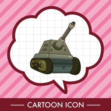 Tank Tema öğeleri vektör, eps