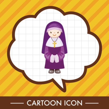 Papaz ve rahibe Tema öğeleri