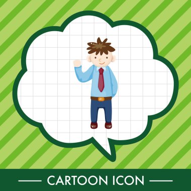 Ofis çalışanları Tema öğeleri 