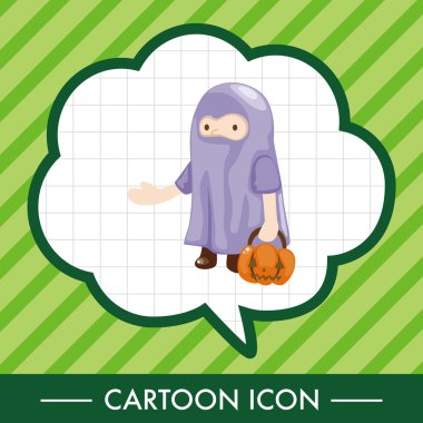 Cadılar Bayramı partisi kostüm Tema öğeleri