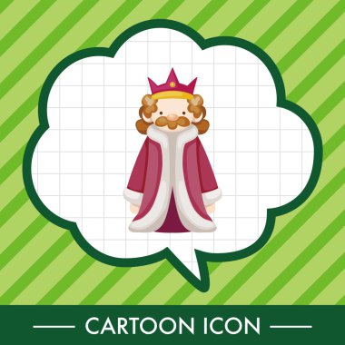 Royal Tema öğeleri Kral