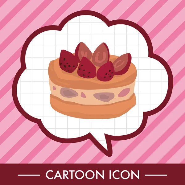 Dekorasyon kek Tema öğeleri vektör, eps10