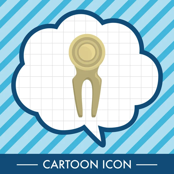 Golf ekipman Tema öğeleri