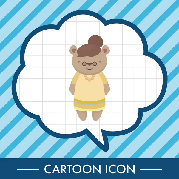 ayı Tema öğeleri vektör, eps