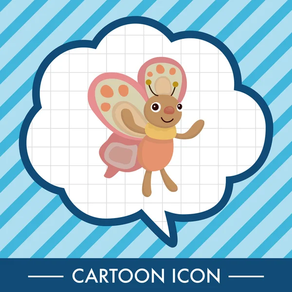 Kelebek Tema öğeleri vektör, eps